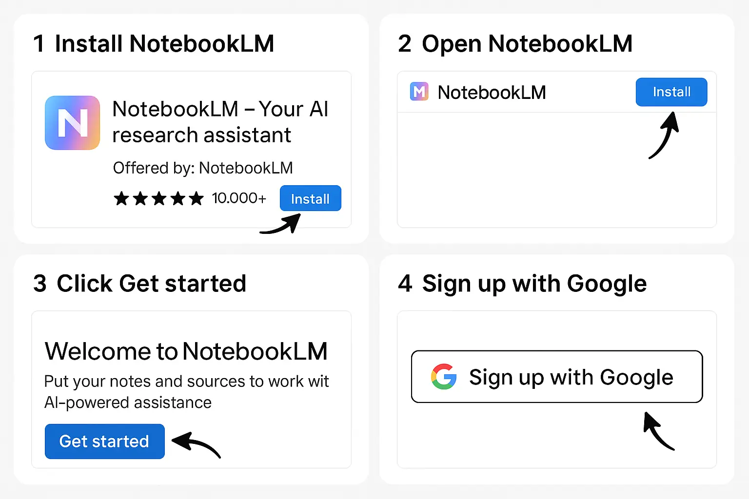 NotebookLM 가입 단계별 가이드