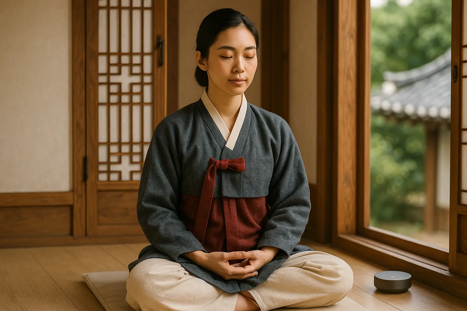 A blend of traditional Korean meditation with modern mindfulness