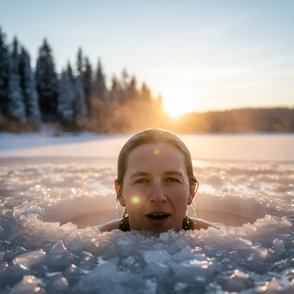 Scientific study results on cold exposure