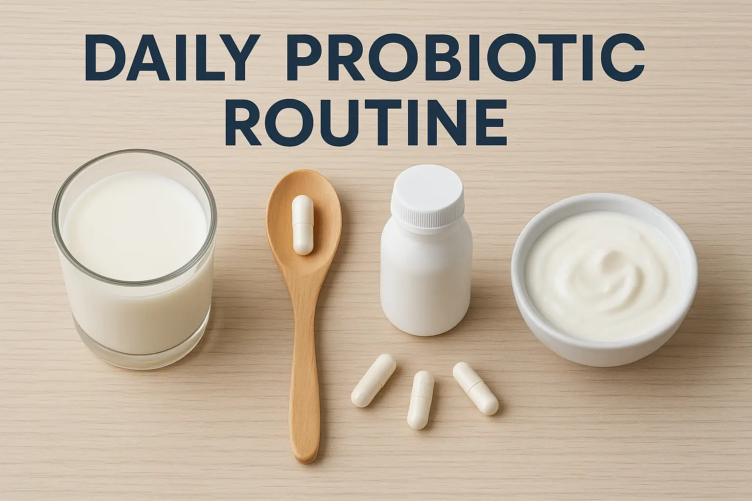 Daily probiotic routine