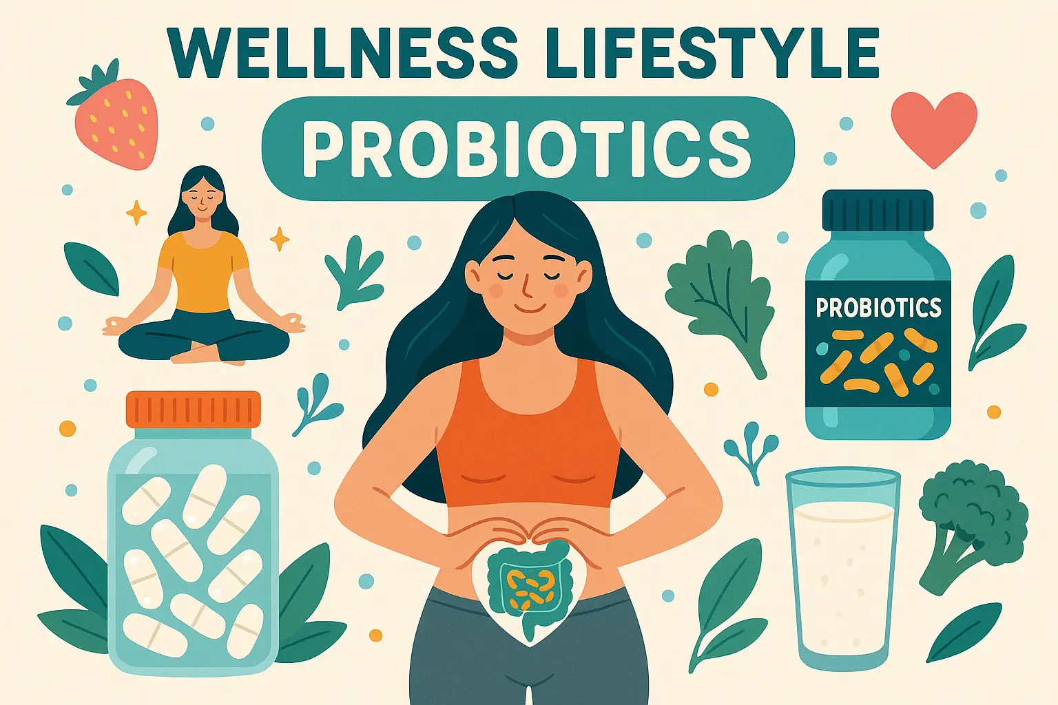 Wellness lifestyle with probiotics