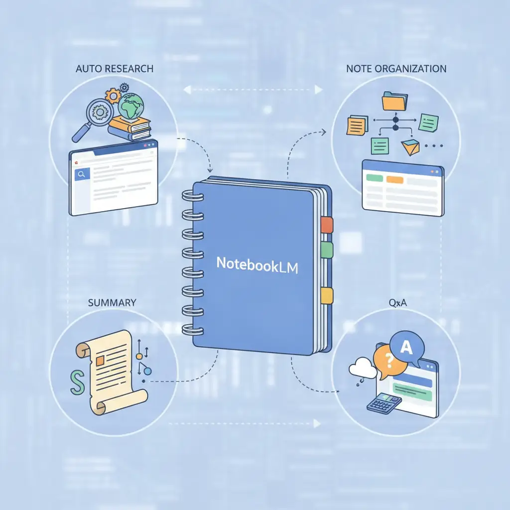 NotebookLM 기능 설명
