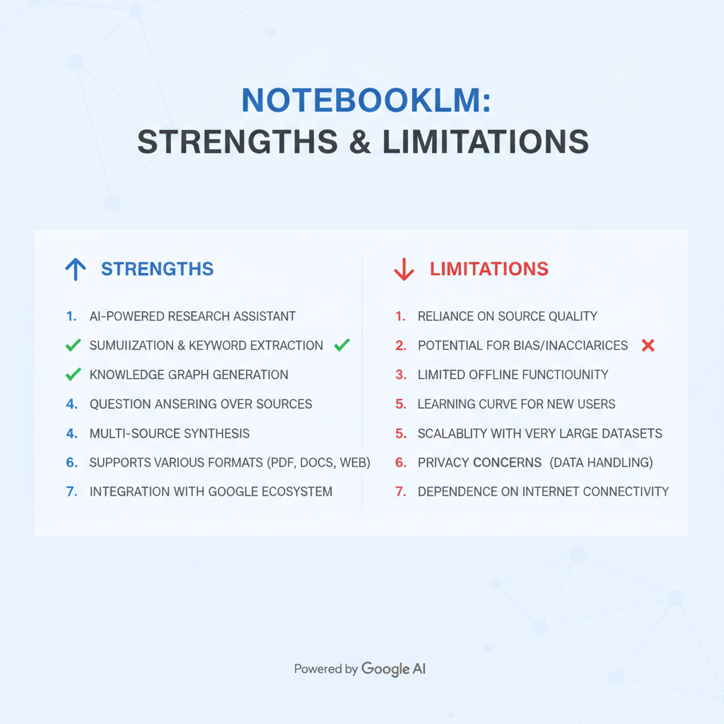 NotebookLM의 장점과 한계