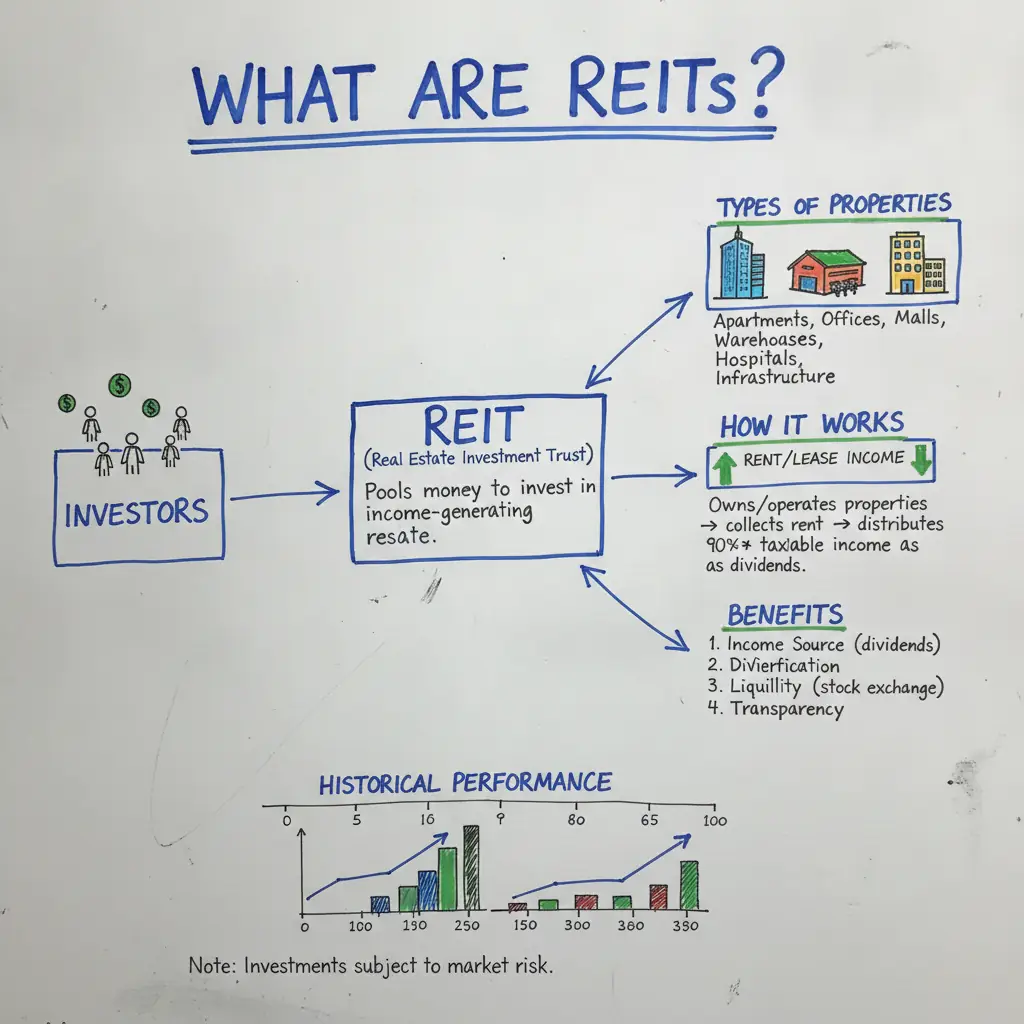 REITs 설명 차트