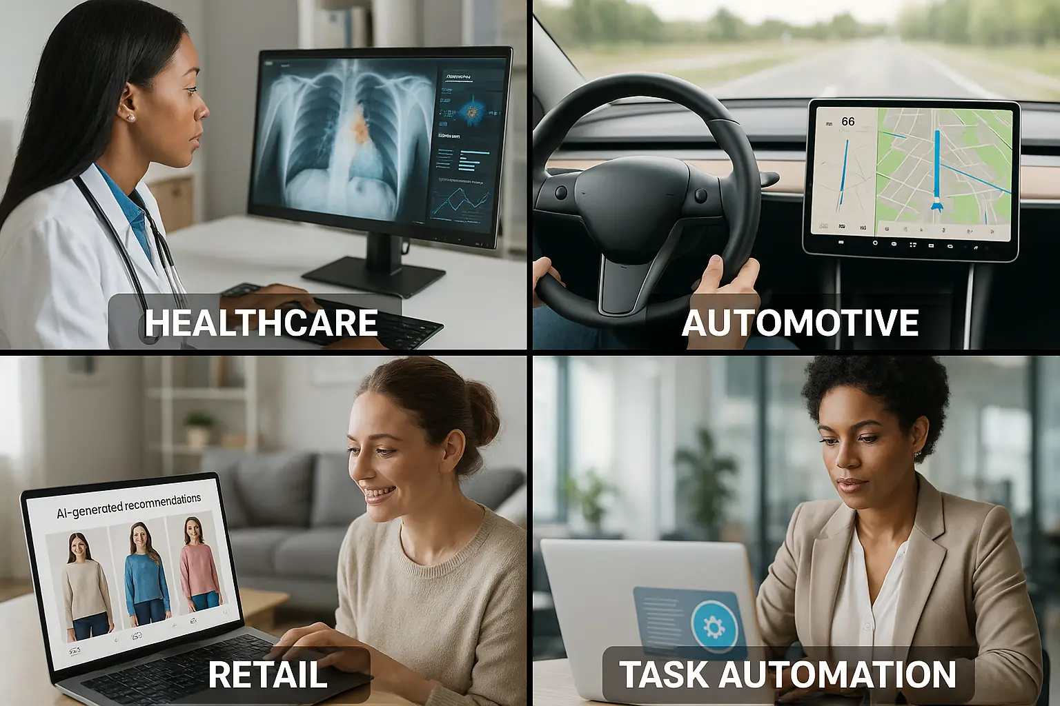 Real-life application scenarios of AI tools