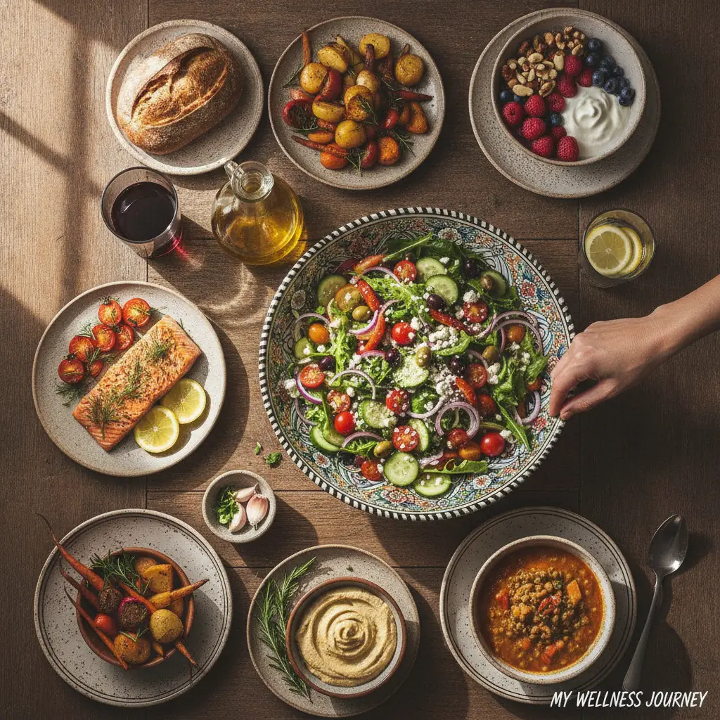 Personal wellness journey with Mediterranean diet