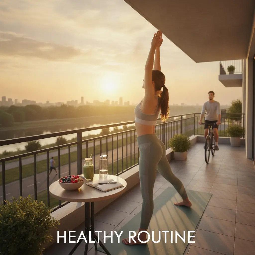 healthy lifestyle routine
